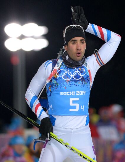 2014 Winter Olympics. Biathlon. Mixed relay
