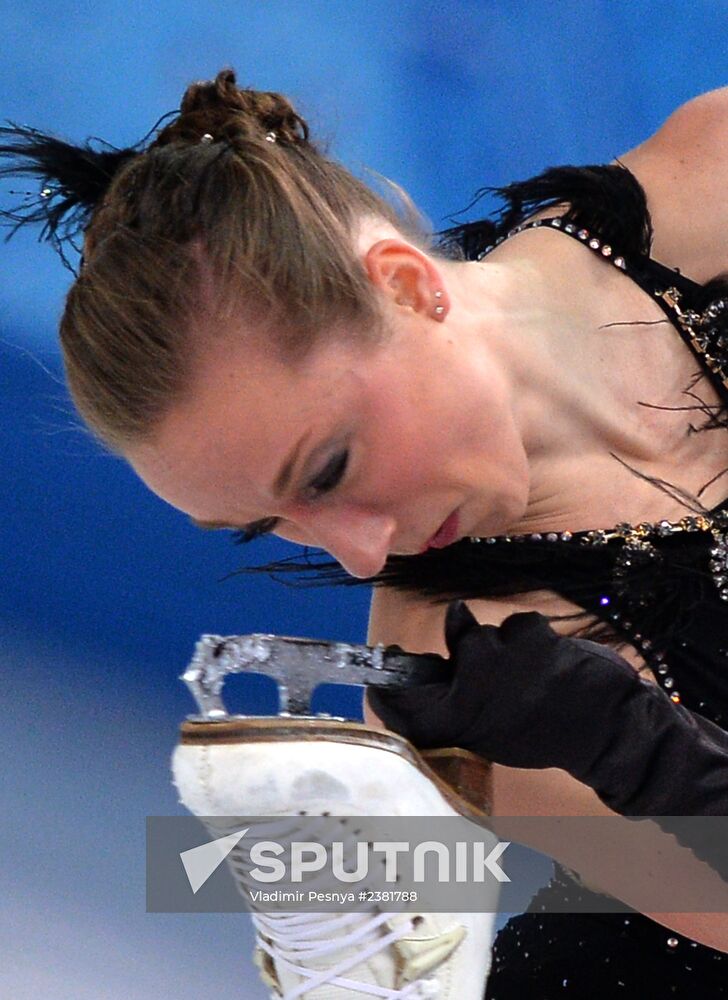 2014 Winter Olympics. Figure skating. Women. Short program