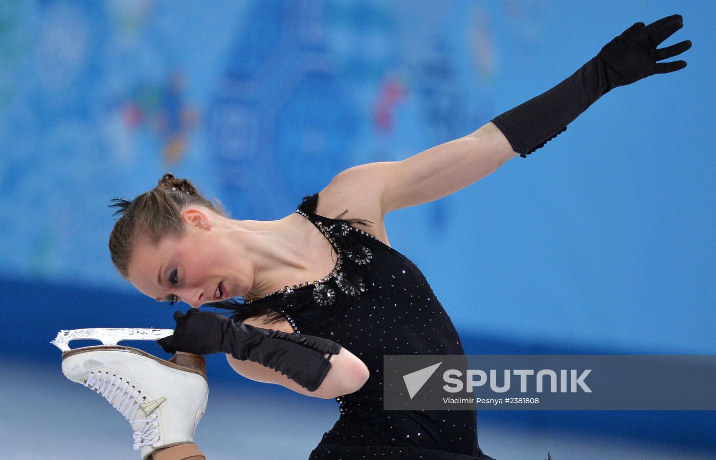 2014 Winter Olympics. Figure skating. Women. Short program