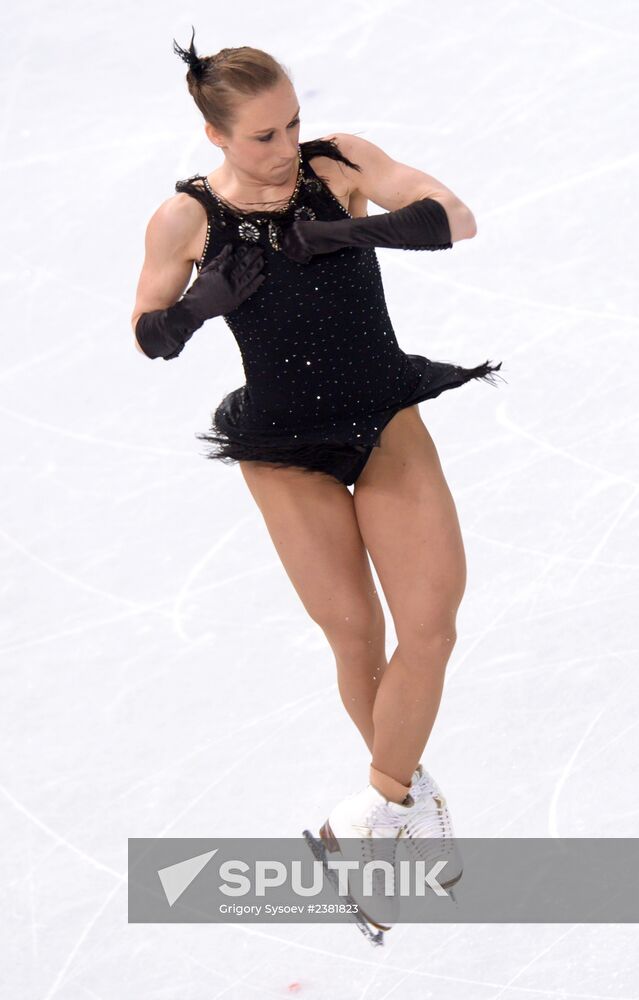 2014 Winter Olympics. Figure skating. Women. Short program