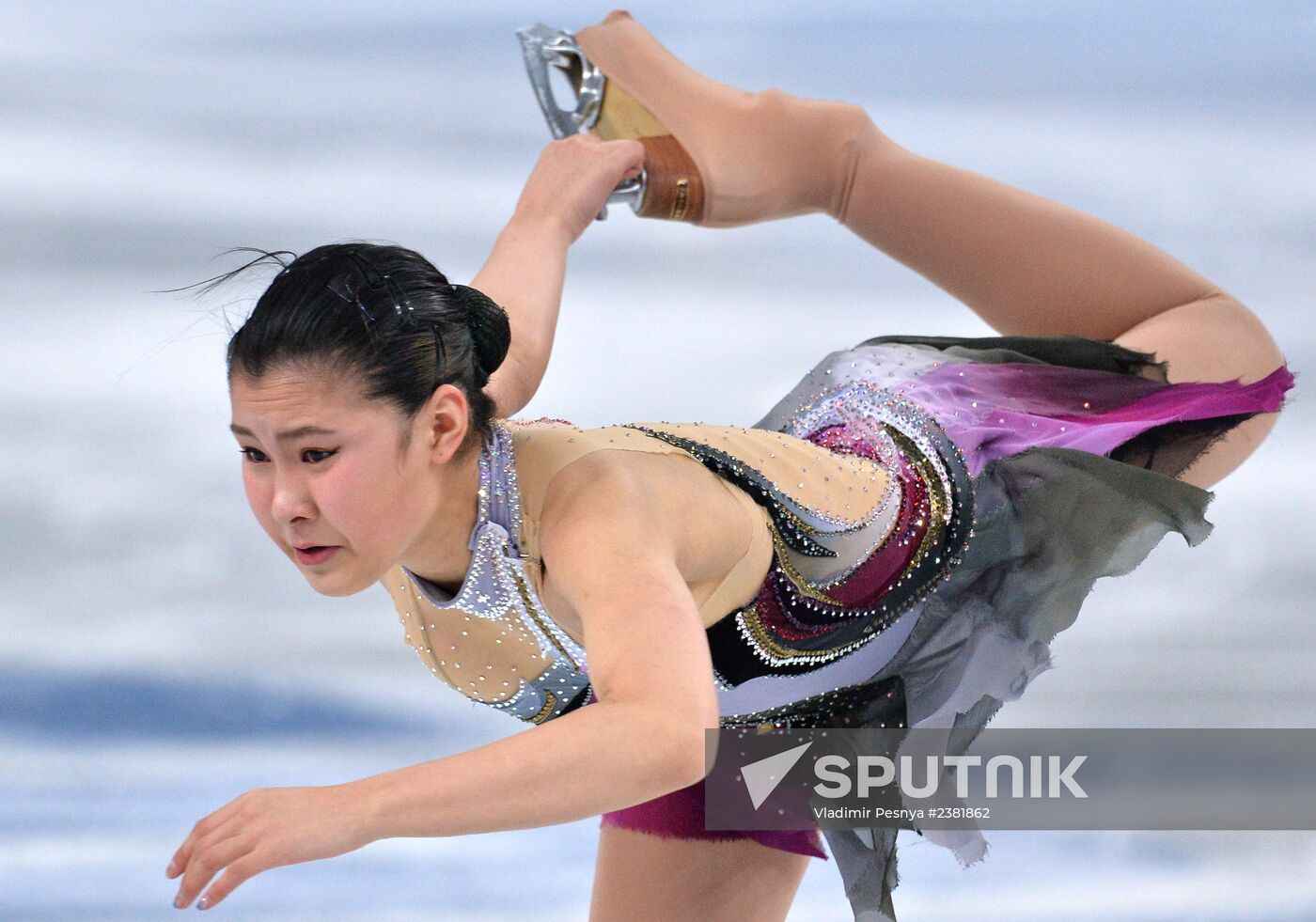 2014 Winter Olympics. Figure skating. Women. Short program