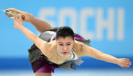 2014 Winter Olympics. Figure skating. Women. Short program