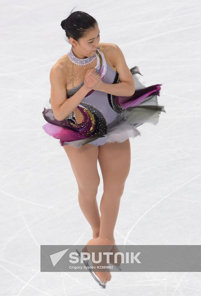 2014 Winter Olympics. Figure skating. Women. Short program