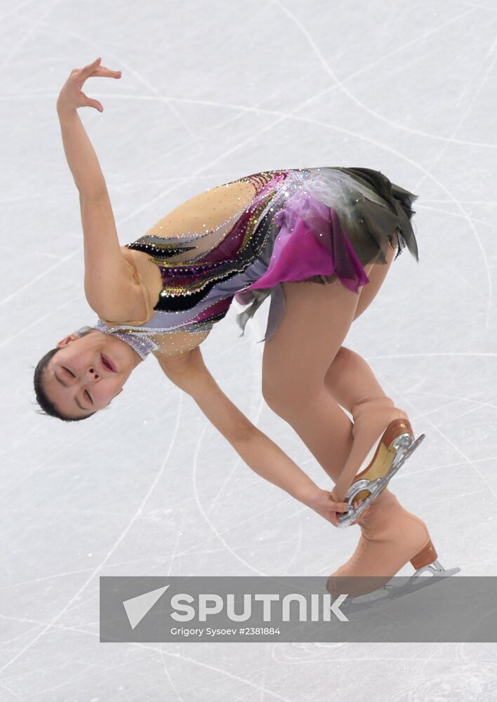 2014 Winter Olympics. Figure skating. Women. Short program