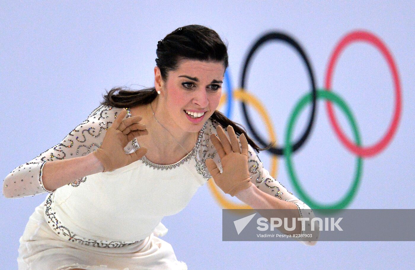 2014 Winter Olympics. Figure skating. Women. Short program