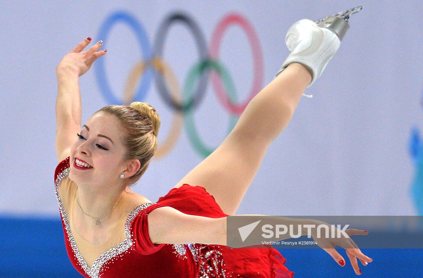 2014 Winter Olympics. Figure skating. Women. Short program