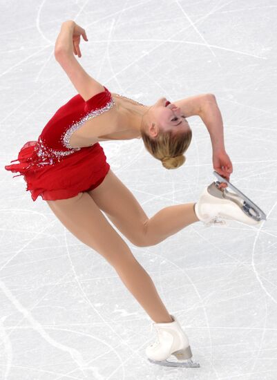 2014 Winter Olympics. Figure skating. Women’s singles. Short program