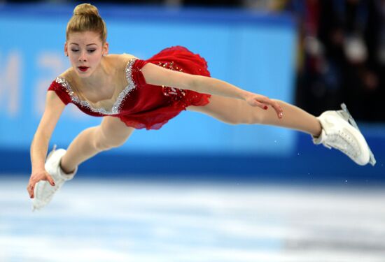 2014 Winter Olympics. Figure skating. Women’s singles. Short program