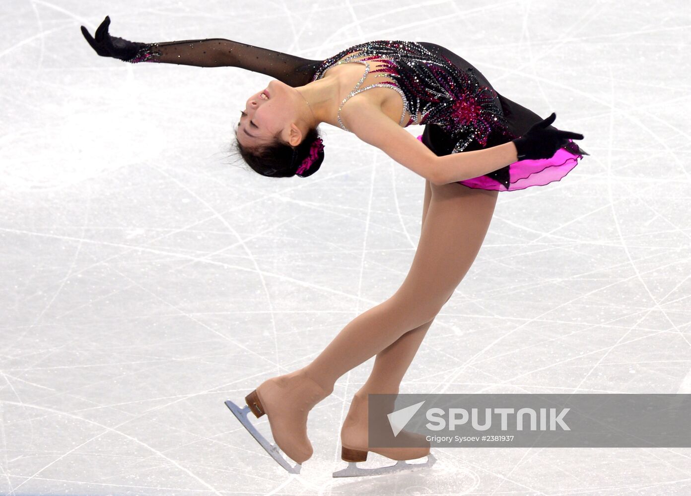 2014 Winter Olympics. Figure skating. Women. Short program