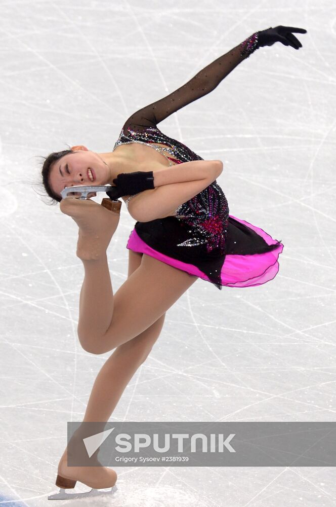 2014 Winter Olympics. Figure skating. Women. Short program