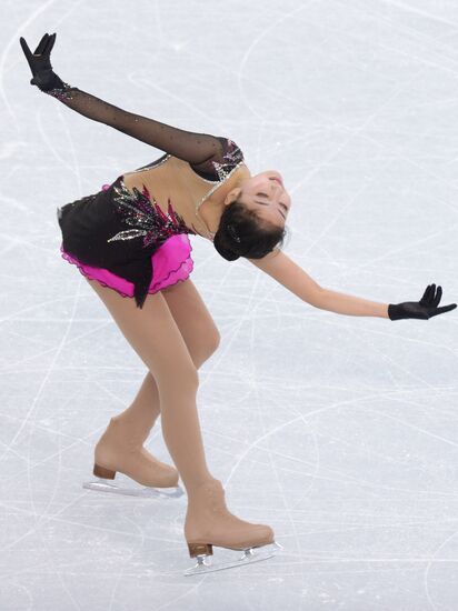 2014 Winter Olympics. Figure skating. Women’s singles. Short program