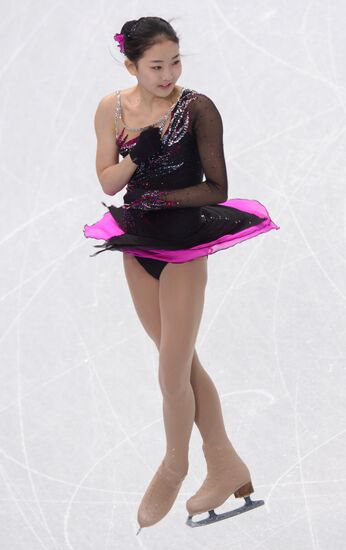 2014 Winter Olympics. Figure skating. Women’s singles. Short program