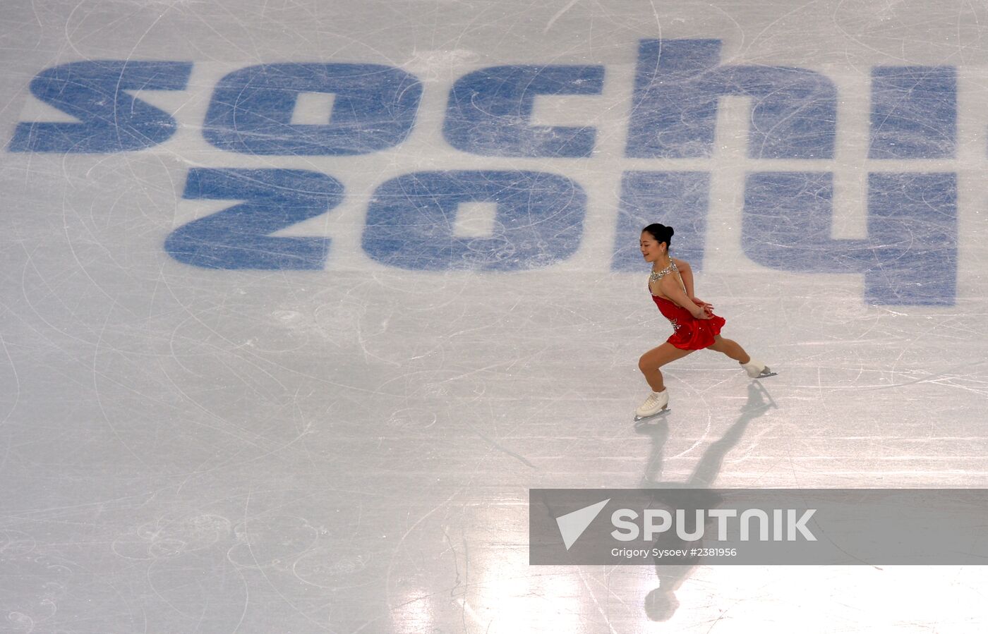 2014 Winter Olympics. Figure skating. Women. Short program