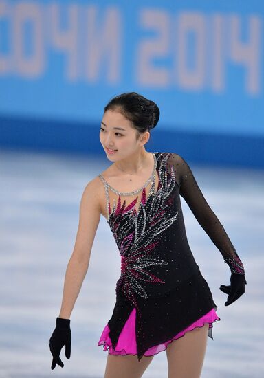 2014 Winter Olympics. Figure skating. Women’s singles. Short program