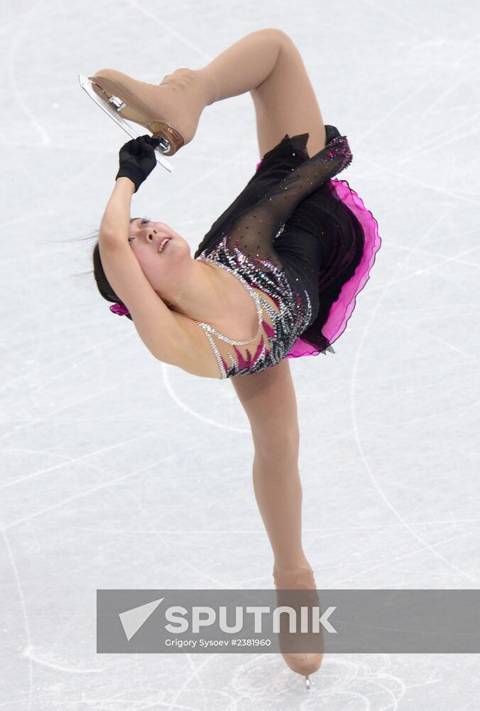 2014 Winter Olympics. Figure skating. Women’s singles. Short program