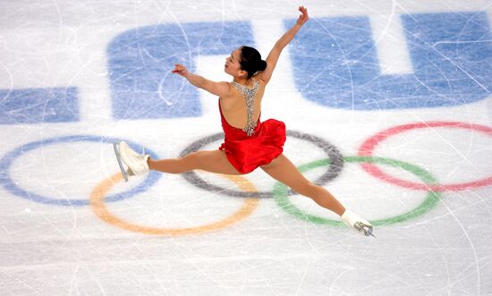 2014 Winter Olympics. Figure skating. Women. Short program