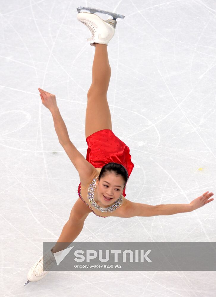 2014 Winter Olympics. Figure skating. Women. Short program