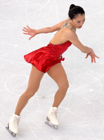 2014 Winter Olympics. Figure skating. Women’s singles. Short program