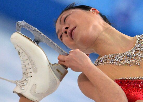 2014 Winter Olympics. Figure skating. Women’s singles. Short program