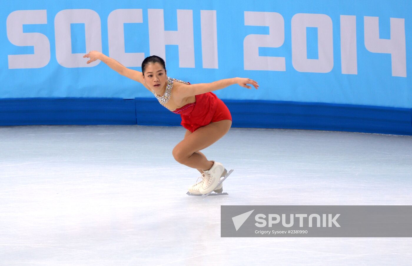 2014 Winter Olympics. Figure skating. Women’s singles. Short program