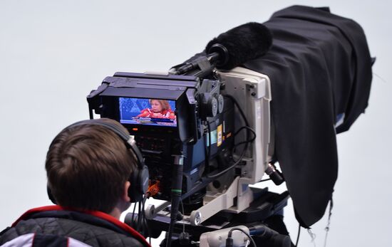 2014 Winter Olympics. Figure skating. Women’s singles. Short program