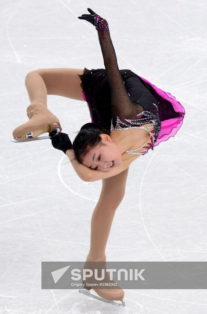 2014 Winter Olympics. Figure skating. Women’s singles. Short program