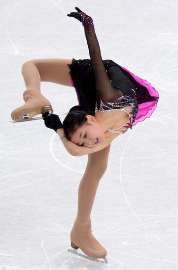 2014 Winter Olympics. Figure skating. Women’s singles. Short program