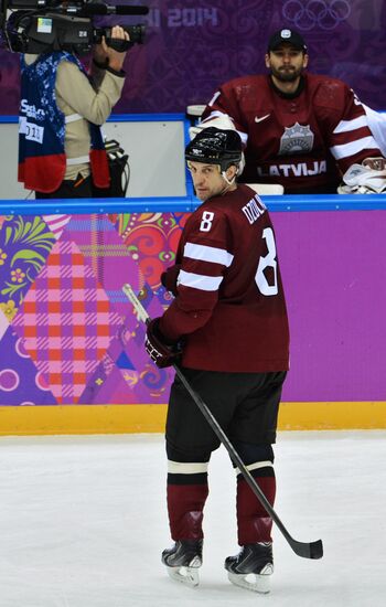 2014 Winter Olympics. Ice hockey. Men. Canada vs. Latvia