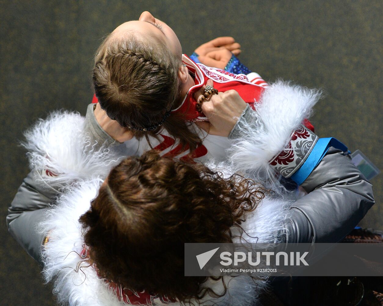2014 Winter Olympics. Figure skating. Women’s singles. Short program