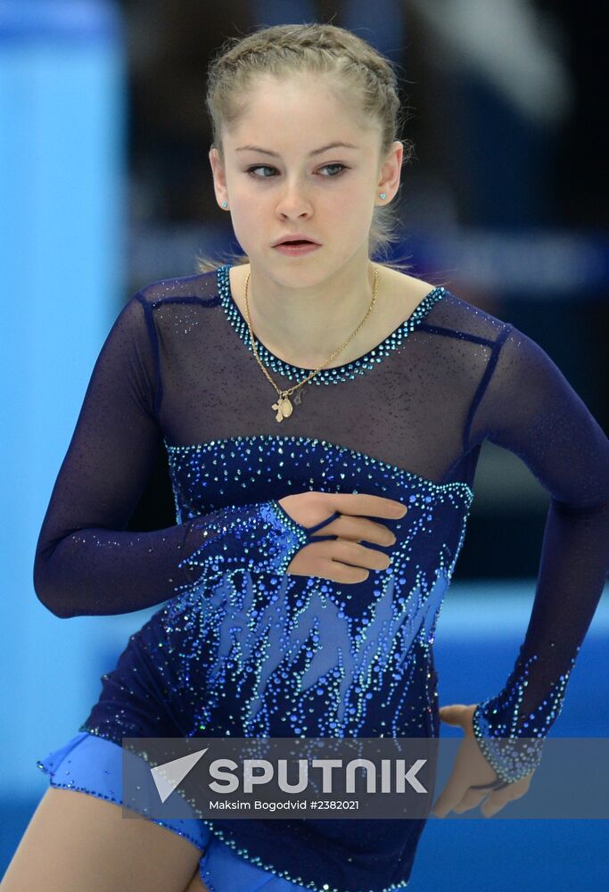 2014 Winter Olympics. Figure skating. Women. Short program