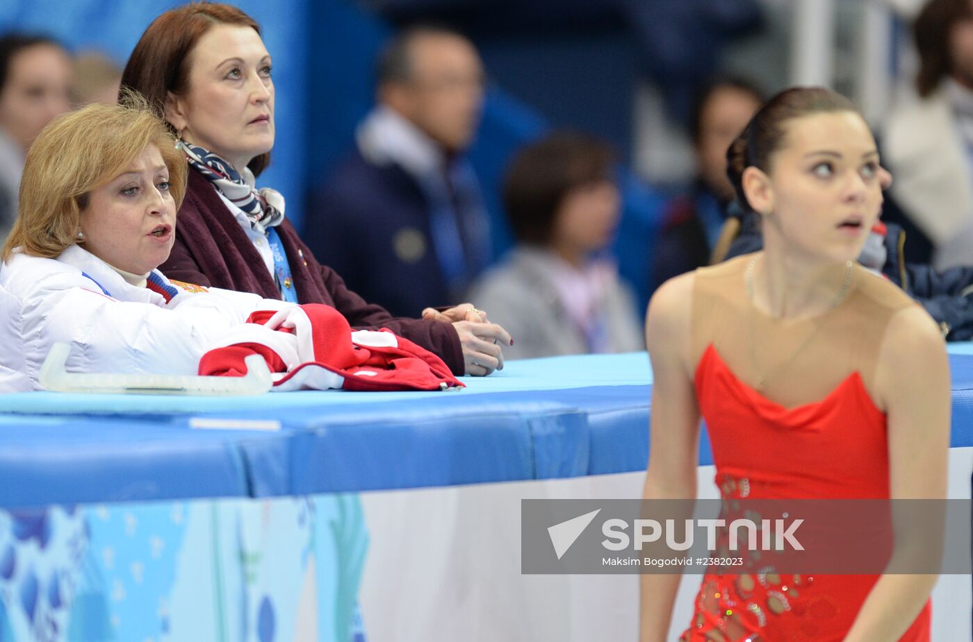 2014 Winter Olympics. Figure skating. Women. Short program