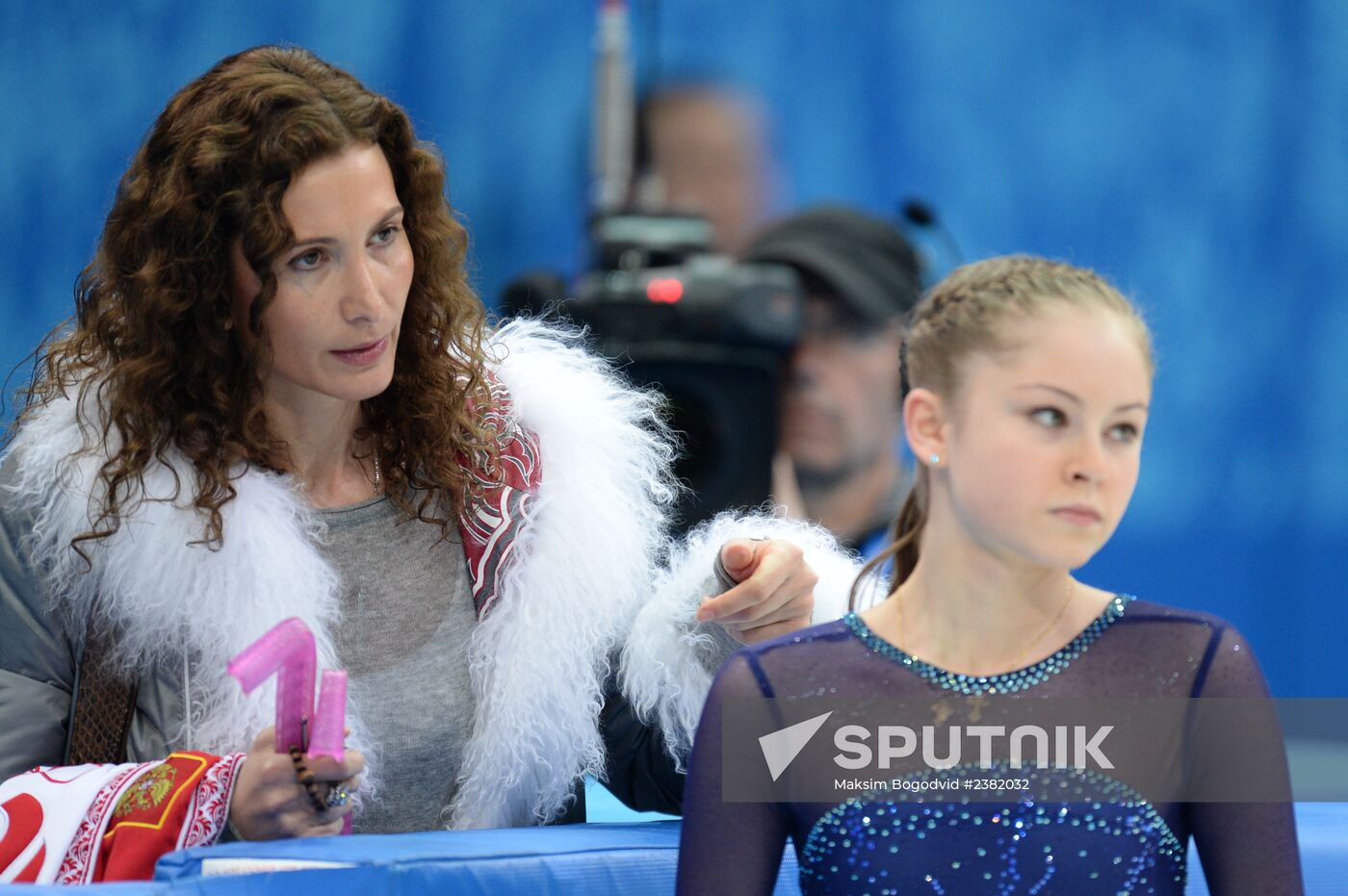 2014 Winter Olympics. Figure skating. Women’s singles. Short program