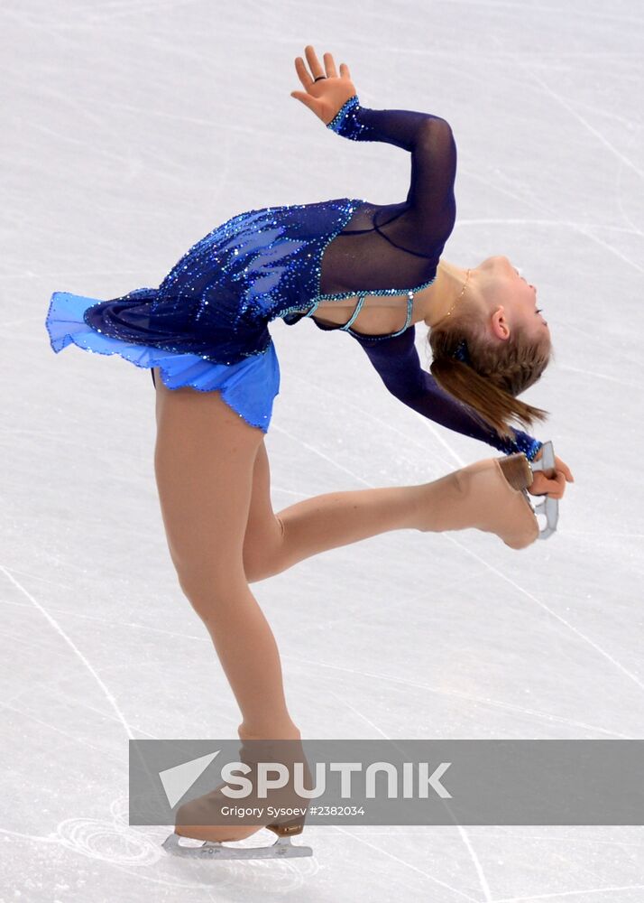 2014 Winter Olympics. Figure skating. Women. Short program