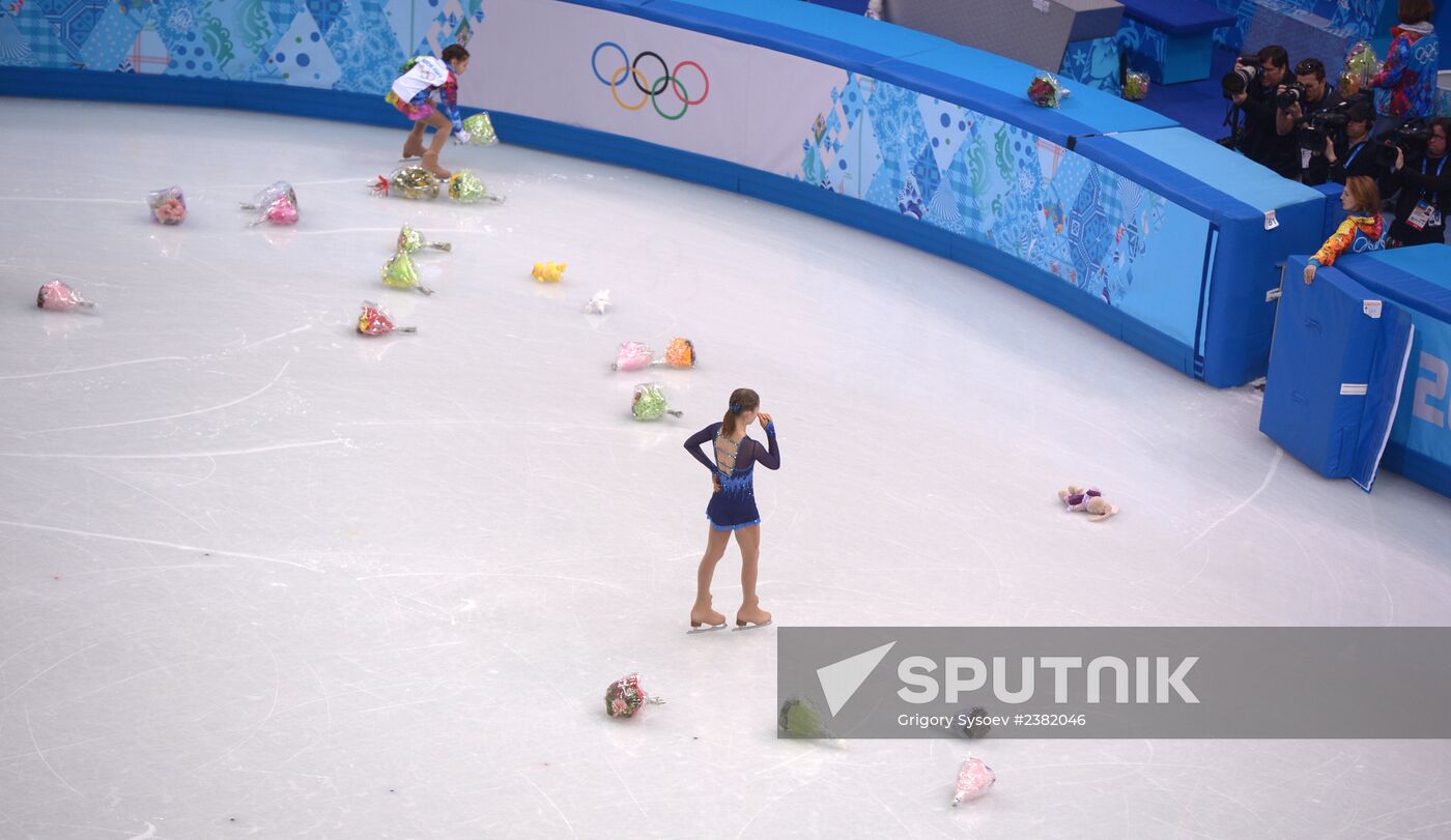 2014 Winter Olympics. Figure skating. Women. Short program