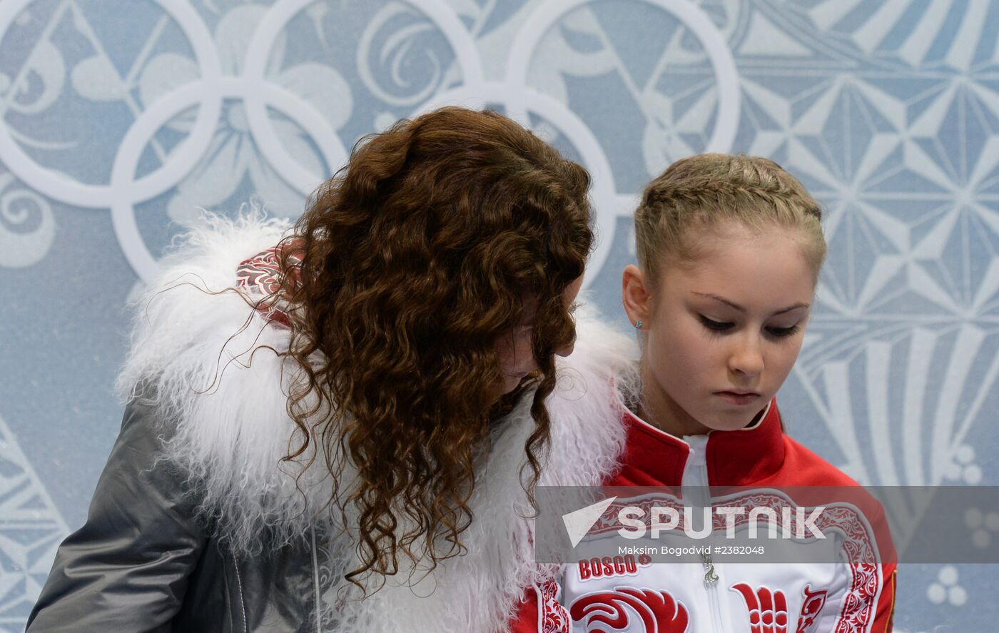 2014 Winter Olympics. Figure skating. Women. Short program