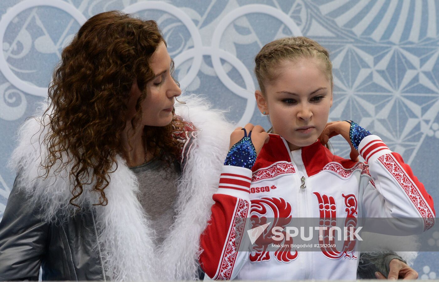 2014 Winter Olympics. Figure skating. Women. Short program
