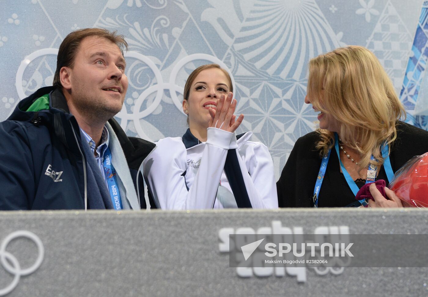 2014 Winter Olympics. Figure skating. Women’s singles. Short program