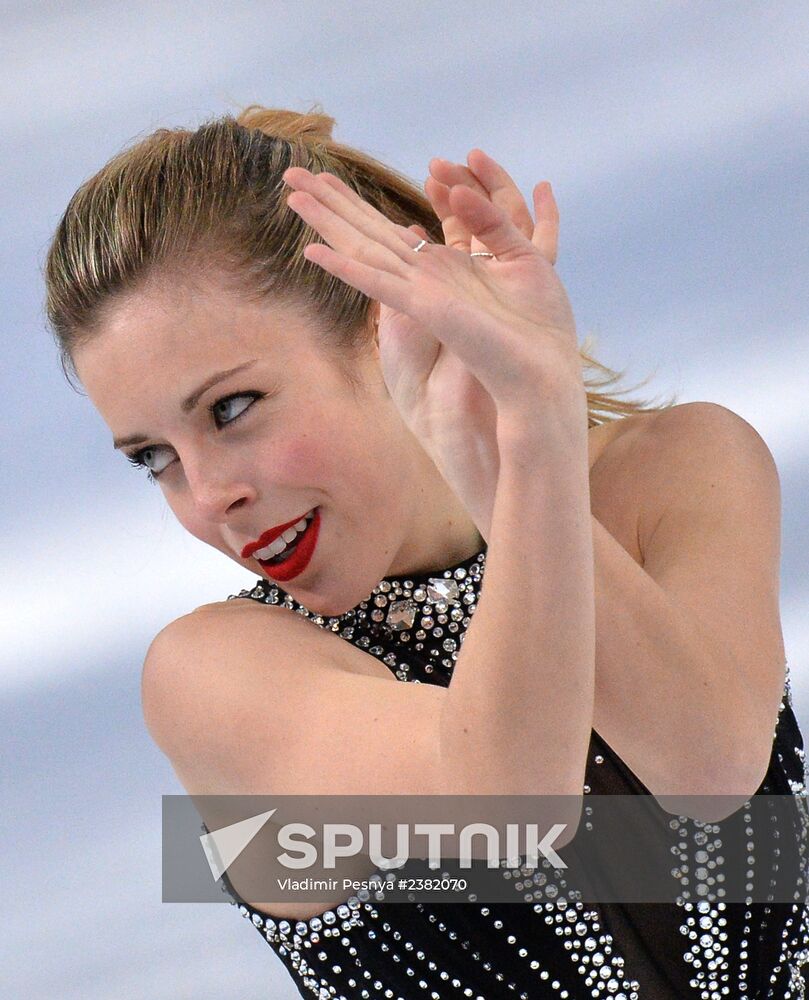2014 Winter Olympics. Figure skating. Women’s singles. Short program