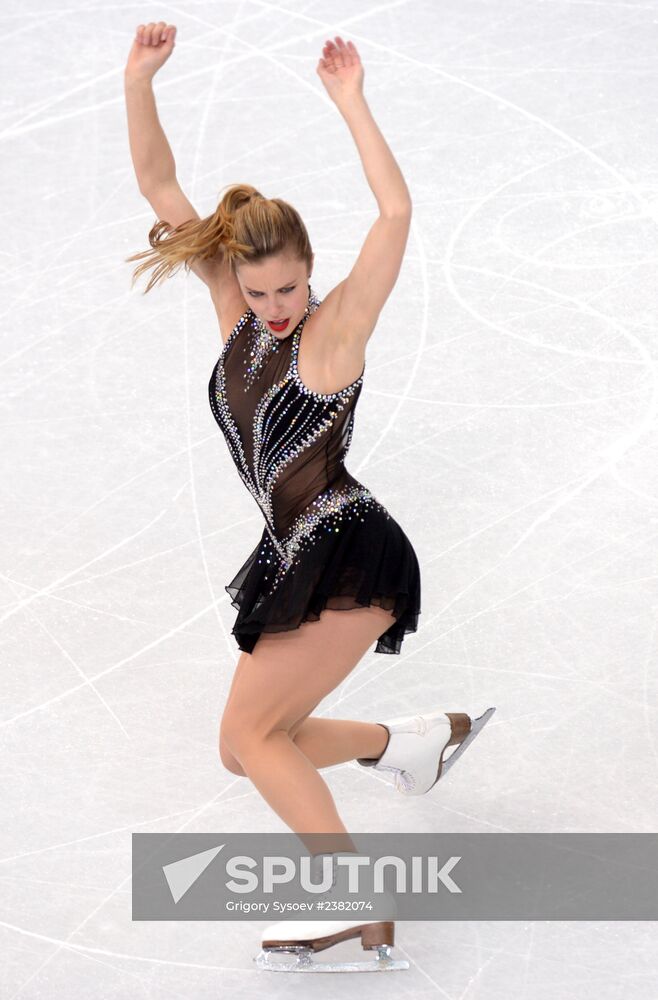 2014 Winter Olympics. Figure skating. Women’s singles. Short program