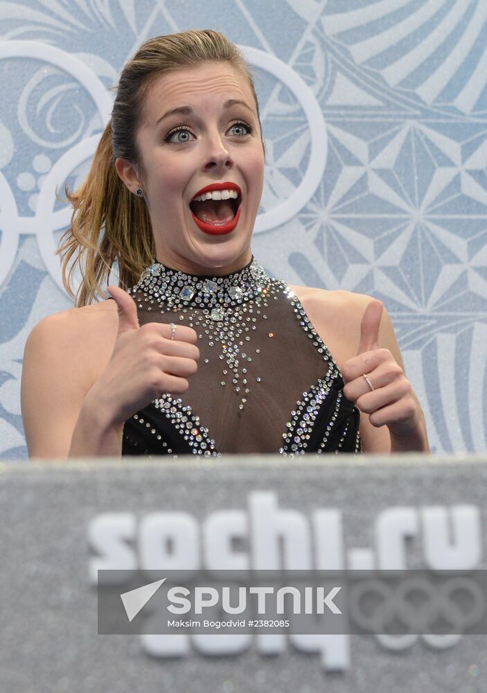 2014 Winter Olympics. Figure skating. Women. Short program