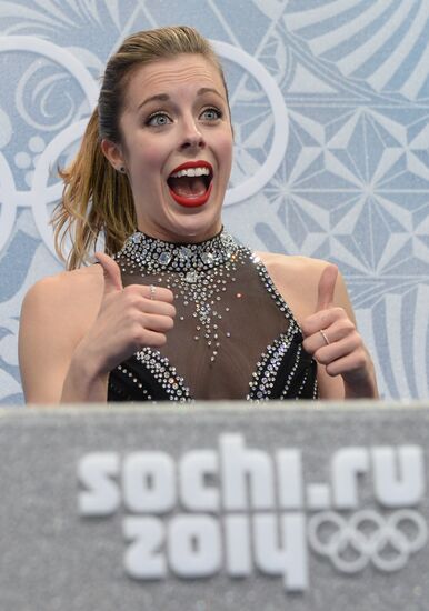 2014 Winter Olympics. Figure skating. Women. Short program