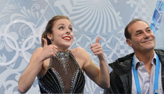2014 Winter Olympics. Figure skating. Women. Short program