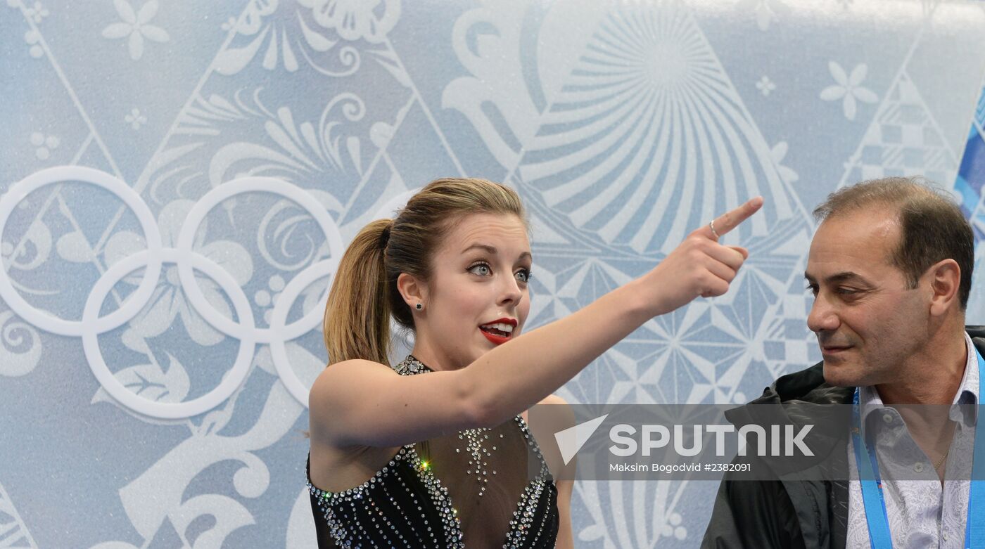 2014 Winter Olympics. Figure skating. Women. Short program