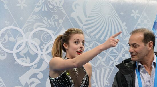 2014 Winter Olympics. Figure skating. Women. Short program