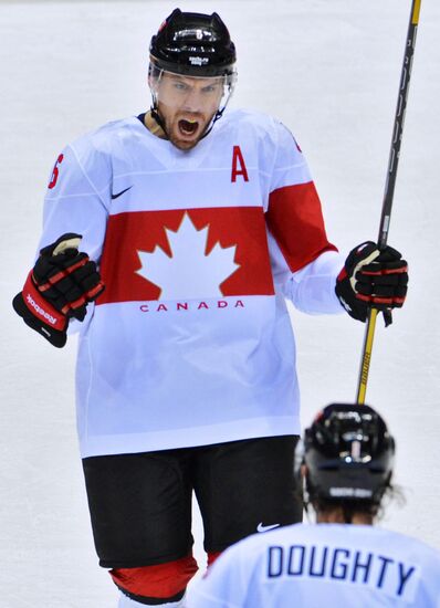2014 Winter Olympics. Ice hockey. Men. Canada vs. Latvia