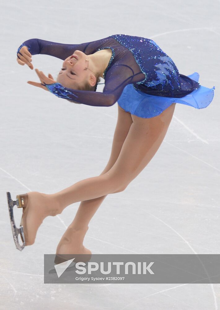 2014 Winter Olympics. Figure skating. Women. Short program