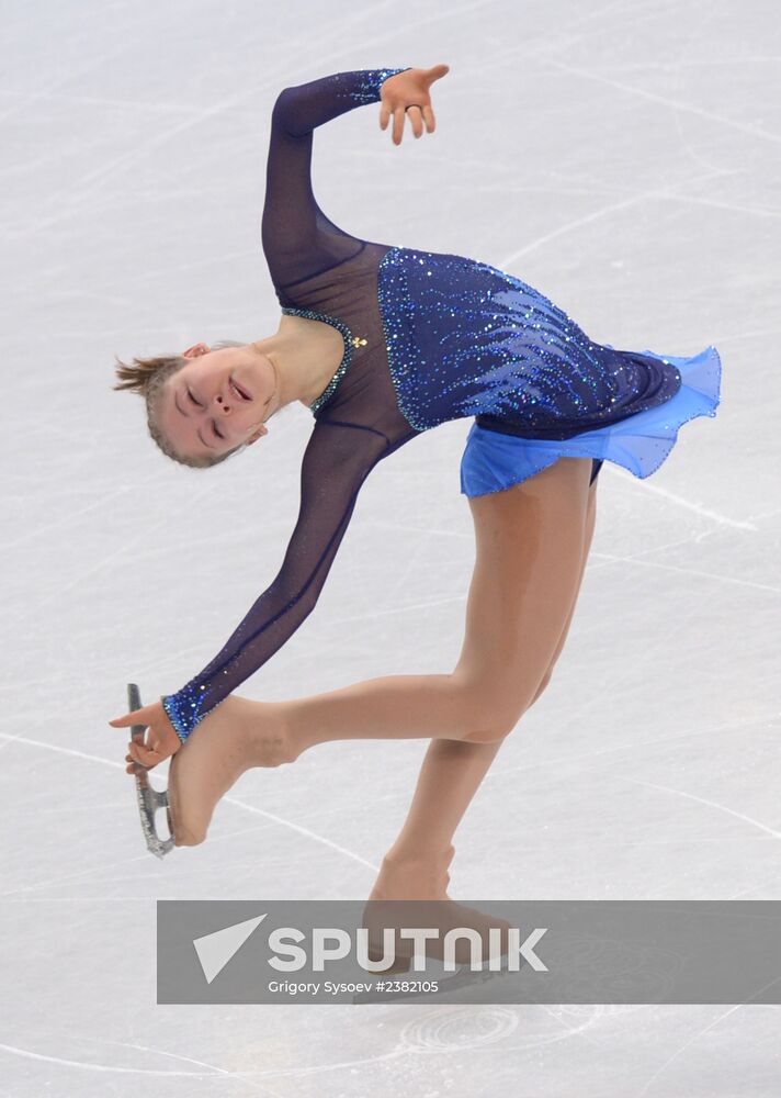 2014 Winter Olympics. Figure skating. Women. Short program