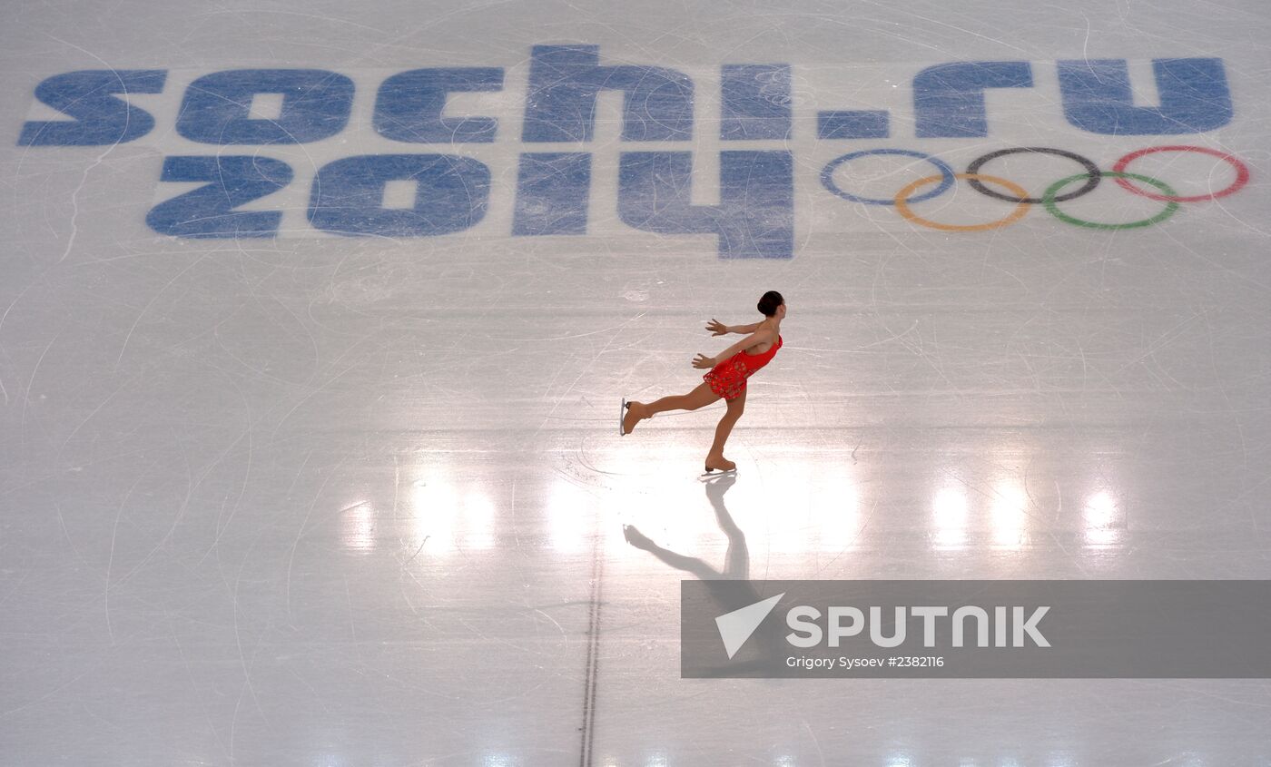 2014 Winter Olympics. Figure skating. Women. Short program