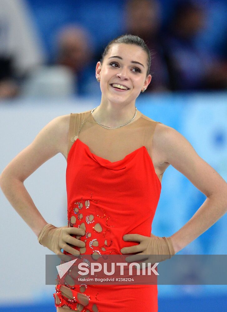 2014 Winter Olympics. Figure skating. Women. Short program