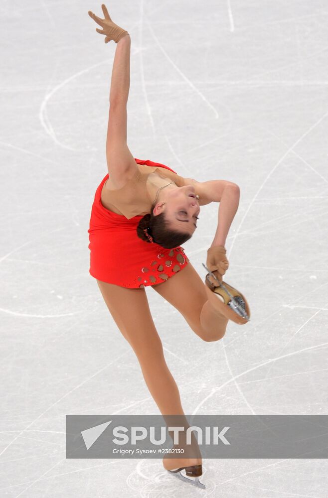 2014 Winter Olympics. Figure skating. Women. Short program